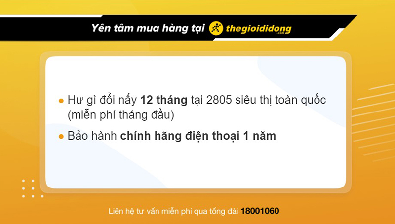 Bảo h&agrave;nh khi h&agrave;ng tại Thế Giới Di Động